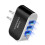 Φορτιστής Linyer USB3Ports LED Πλαστικός προσαρμογέας φόρτισης tablet 110V1000mA με ένδειξη 1