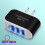 Φορτιστής Linyer USB3Ports LED Πλαστικός προσαρμογέας φόρτισης tablet 110V1000mA με ένδειξη 3