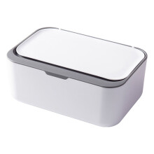 solacol Baby Wipe Warmer & Dispenser with Lid, Refillable Flushable Wipe Container with Sealing Design, Compatible with Most Wipes