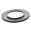 3X Camera Lens Filter Step Up Ring 49mm-77mm Adapter Black 2