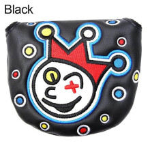 Golf Putter Head Cover Golf Club Covers BLACK Black