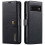 Étui magnétique DG.MING 2 en 1 pour Google Pixel 7 Pro, noir 1