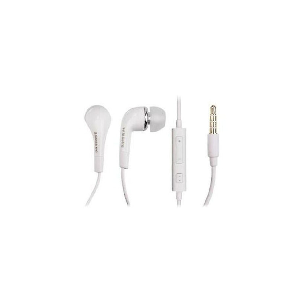 Compatible With Samsung Ehs64avfwe Headset Inear Headphones Galaxy S10 S9 S8 S4 S5 S6 S7 White 9423501366764
