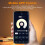 Ampoule LED intelligente avec télécommande, intensité variable et changement de couleur. 5