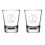 2er-Set Schnapsgläser, 50 ml, niedliches Häschen 1
