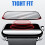 Screen Protector - compatible with Apple Watchwith Apple Watch 40mm - Full Coverage Glass Transparent 3