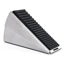 Butée de porte, cale de porte robuste, butées de porte hautes pour le bas de porte, butée de porte réglable à ressort - s'adapte parfaitement -