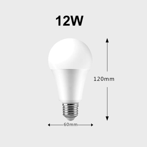 Ampoule LED intelligente avec télécommande, intensité variable et changement de couleur. 1