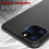 Compatible avec iPhone 15 Pro Max - Coque en TPU mat - Rouge 5