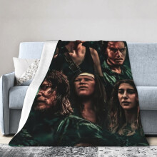 The Walking Dead hoteldeken, anime deken voor op bed, bankdeken, ultrazachte fleece deken voor slaapkamer en woonkamer, 60x50 inch