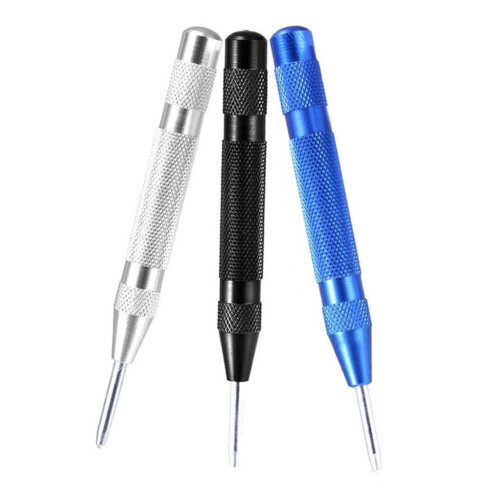 Spring Loaded Mark Center Punch Tool Car Glass Window Breaker with Handle 1