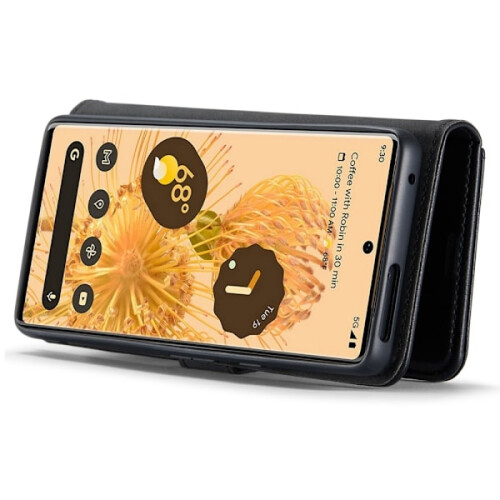 Étui magnétique DG.MING 2 en 1 pour Google Pixel 7 Pro, noir 2