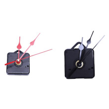 2 Pcs Diy Clock Mechanism Classic Hanging Black Quartz Watch Wall Clock Movement Tools, Black & Black Red