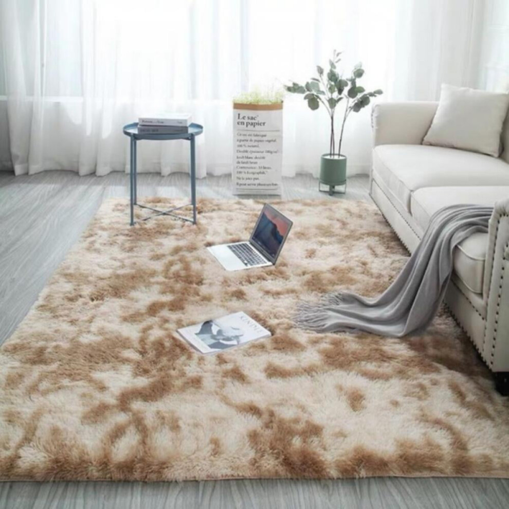 Long Plush Area Rug, Fluffy Soft Kids Room Rug for Baby Nursery Decor, Anti-Skid Fuzzy Shag Fur Carpet for Living Room Bedroom