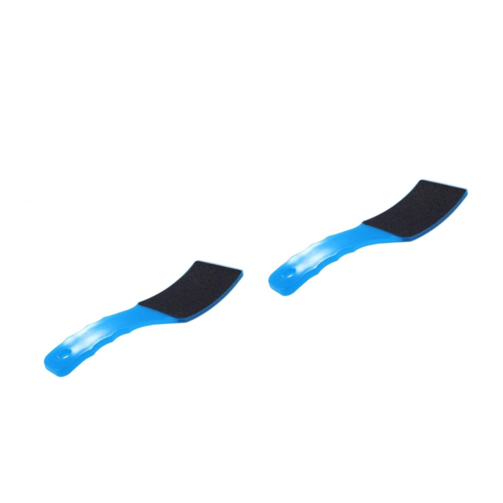 2pcs DoubleSided Foot File Pedicure Rasp for Callus Removal and Cracked Heels Wet Dry Use