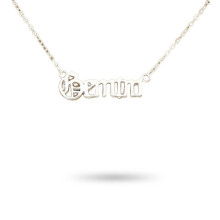 Worallymy Halskette mit englischen Sternzeichenbuchstaben, passend zu Gemini Silber – Freundschaftsgeschenk für Partner, Freunde, Geburtstag