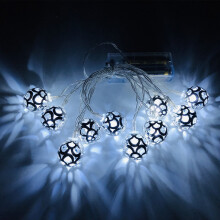 YiFudd Marokkaans Patroon Slinger Kerst Halloween Thanksgiving Kamer Tuin Feestelijke Decoratie Verlichting