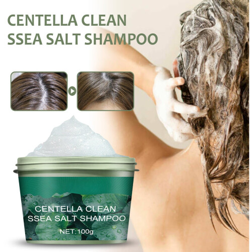 Centella Sea Σαμπουάν & Καθαριστικό Τριχωτού για Πιτυρίδα & Ξηρό Τριχωτό - 2 τεμάχια Βαθύ 1