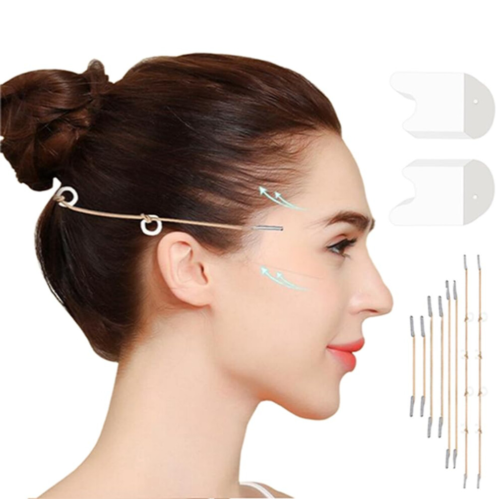 Invisible Eyelid Lift Tape and Face Lift Strips, Waterproof Instant Lift for Hooded Eyes, 15PCS