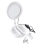 Fill Light for Mobile Professional Ring Lamp Ring for Phone Webcast Bracket with Vanity Mirror Phone Holder,White 6