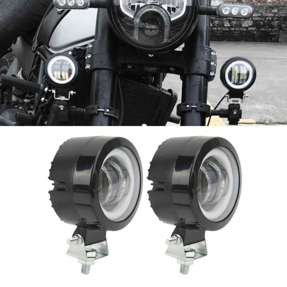 20W 6500K Led Motorcycle Fog With Ip68 Aluminum Housing And Adjustable Bracket Light 6951381199156