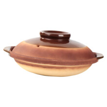Ceramic Casserole Dish with Lid, Heat Retention Clay Cooking Pot, Safe Handle, Easy Clean
