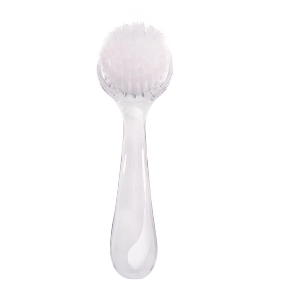 Nail Cleaning Brush with Soft Firm Bristles and Long Ergonomic Handle for Manicure Pedicure Dust Removal