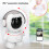 1080P Robot Security Camera: Auto Tracking Motion Sensor & Night Vision 3