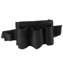 Wasserdichte Oxford-Werkzeugtasche mit 3 Taschen, Vielzweck-Organizer für Elektriker, schwarz
