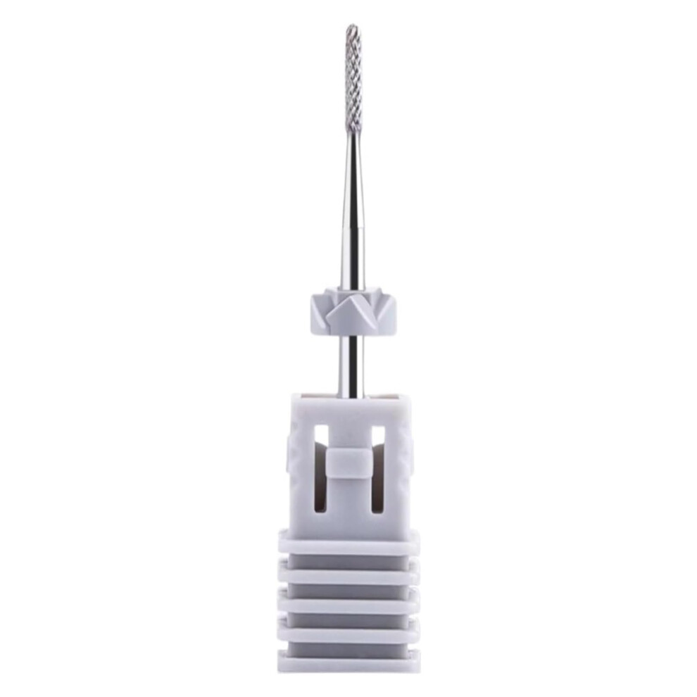 Tungsten Carbide Nail Drill Bit 3/32 Inch Tapered Rotary for Acrylic and Gel Nails Professional