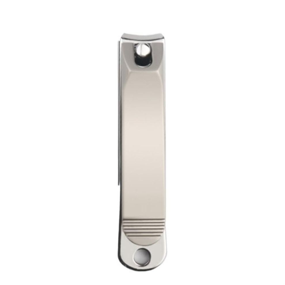 Nail Clipper Set Stainless Steel Sharp Precision Cutting AntiSplash with Builtin File 2pcs