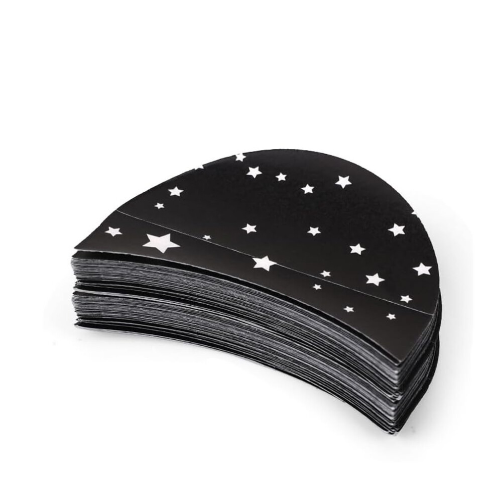 Disposable Eyeshadow Shields and Lint  Under Eye Pads for Makeup and Eyelash Extensions, 100pcs