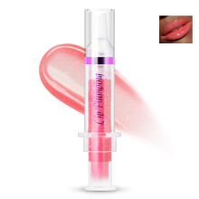 Lip Plumper Gloss with Hydrating NonSticky Texture, Shine Volumizing Lip Oil for Fuller Lips