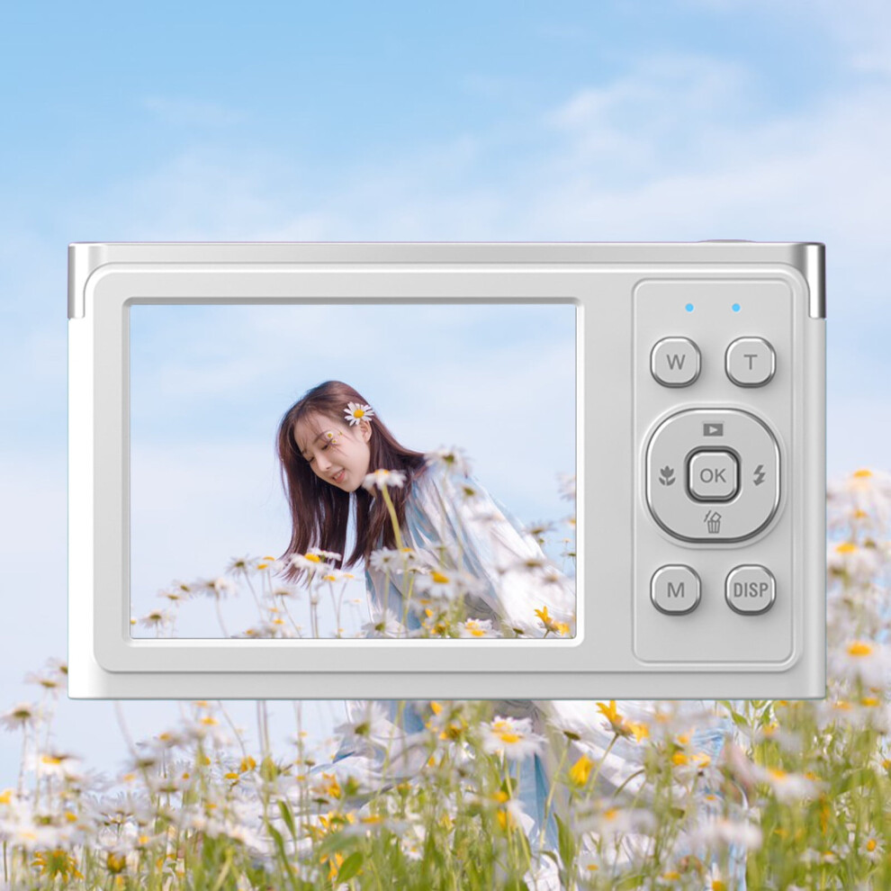 Kayannuo Christmas Clearance 50Mp 1080P Digital Camera, 16X Zoom Vlogging Camera With Lcd Screen, Rechargeable Point & Shoot 9191629161645