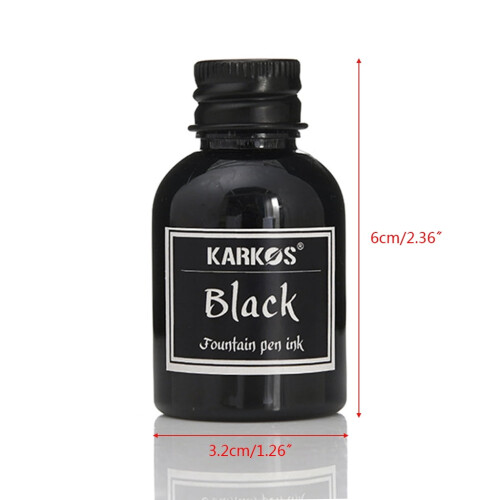 Καθαρό μελάνι για στυλό 30ml Καλλιγραφία Τέχνη Συγγραφή Αρχάριους Εικόνα 1