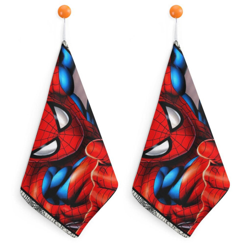 Χειροπετσέτες Spider-Man για το μπάνιο, Βαμβακερές πετσέτες προσώπου απαλές