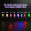 Σκουλαρίκια LED Sunjoy Tech, με μεταλλικά κουμπιά που αστράφτουν και αλλάζουν χρώμα, 7
