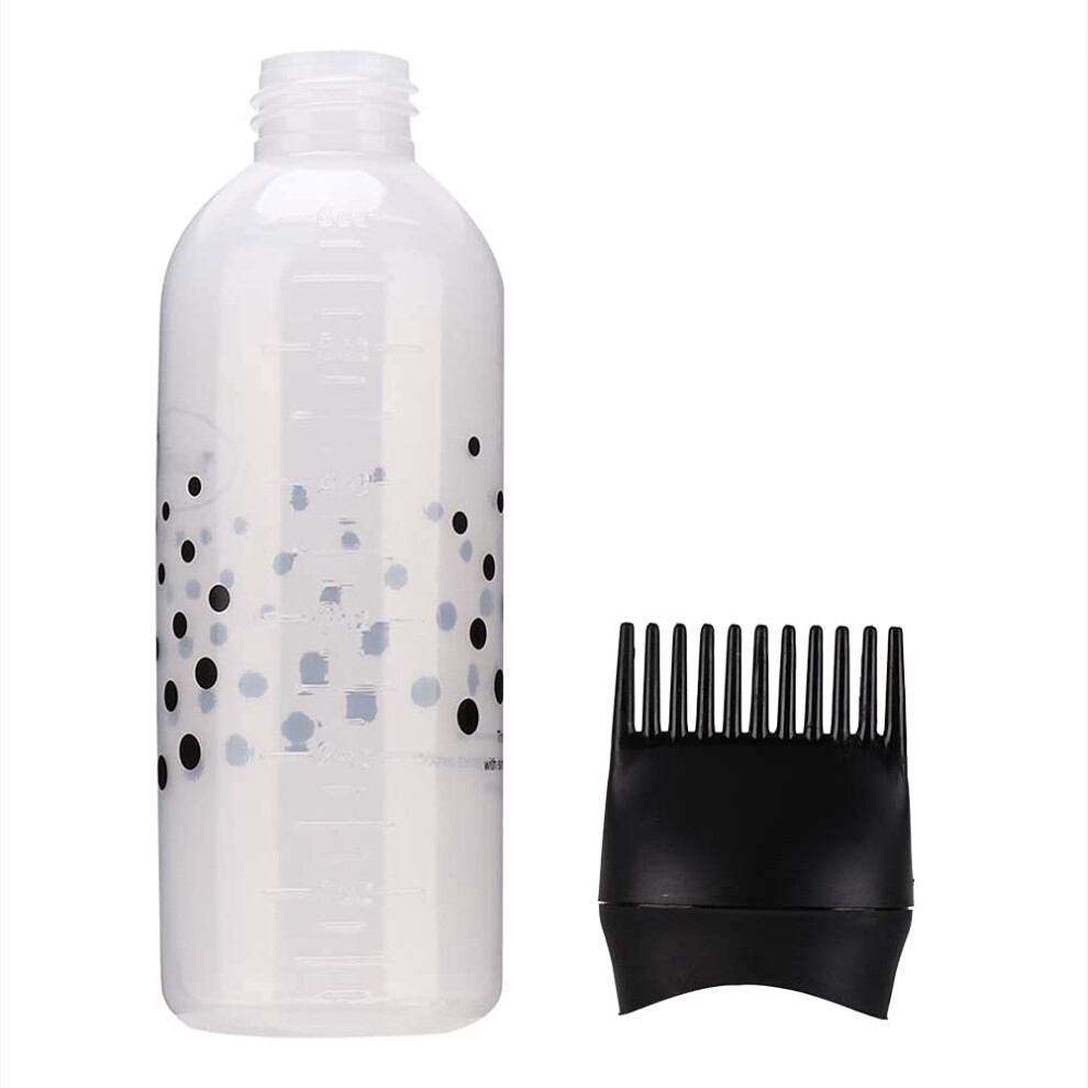 Unisex Black Hair Dye Applicator Brush 170Ml With Comb Tip For Controlled And Even Color At Salon Or Home