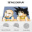 Πατάκι στεγνώματος πιάτων Cartoon Dragon Ball Z, πατάκια κουζίνας, απορροφητικό πανί 4