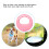 Modèle rose : Disque TPR volant 14  14  8,5 cm 4