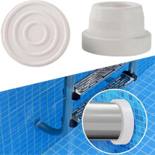 6Pcs Rubber Pool Ladder Bumpers Inground Pool Ladder Plug Swimming