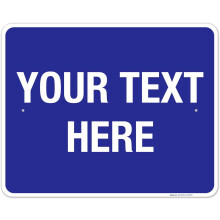 Custom Metal Sign 8x12" - Personalized for Office, Home, Airbnb & Business - Rust-Free .040 Aluminum, Made in USA