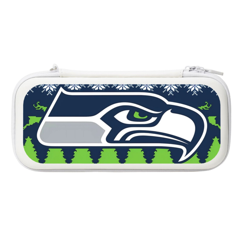 Seahawks Team The Switch Console Storage Bag Is Also Suitable For Headphones, Charging Cables, And Other Small Switch Accessories 9191629440351