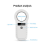 Animal Tag Reader USB 134.2K Dual Frequency Pet Chip Reader Animal Chip Reader White 3