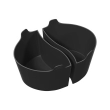 Uclet Silicone Slow Cooker Divider Liners Reusable Accessories Compatible with 6 Quart Slow CookersSlow Cookers