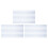 Eease 30pcs Students Slide Binders Bookbinding Book Clips Plastic Slide Binders for Books 3
