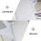 Eease 30pcs Students Slide Binders Bookbinding Book Clips Plastic Slide Binders for Books 4