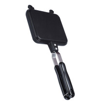 Toasted Sandwich Maker, Electric Grill with Handle, Aluminum Pan for Indoor Outdoor Use, Compatible with Stovetop