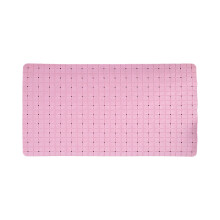 YOBOLK Antislip Badmat, Zachte Antislip Douchemat met Sterke Zuignappen, Geurloos & Machinewasbaar, Geschikt voor Standaard Badkuipen