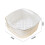 Kiplyki2Pack Μεγάλο Σετ Μπολ Κουζίνας με Σουρωτήρι, Διπλό Πλαστικό Καλάθι Πλυσίματος 3